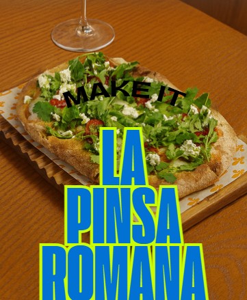 Pinsa mono porzione 30 x 20 cm